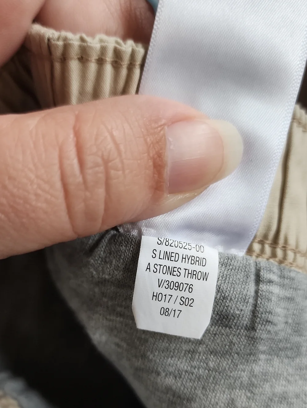 Nwt 3T Old Navy Khaki Knit-lined Pull-on Hybrid Pants
